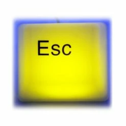 Bon marché ⭐ Totalcadeau Lampe LED imitation touche ESC ❤️ -Optonica Soldes 0701233880116 3