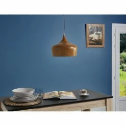 Promo 👏 Paris prix Lustre - suspension en métal imitation bois. 30x130 cm E27 40 W marron ✨ -Optonica Soldes 3248116210822 5