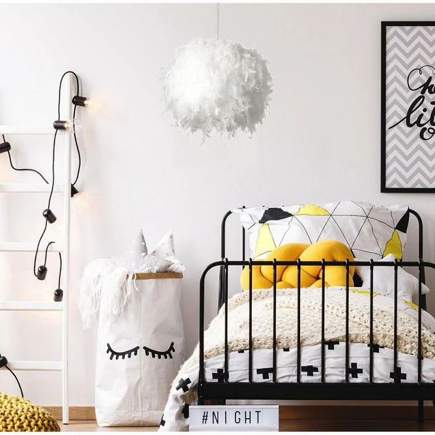 Top 10 🔔 Paris prix PLUME Suspension - Armature : Ø26 cm - Avec plume environ Ø36 cm - Blanche - E14 40W non fournie 🛒 4 Top 10 🔔 Paris prix PLUME Suspension - Armature : Ø26 cm - Avec plume environ Ø36 cm - Blanche - E14 40W non fournie 🛒 – Image 4