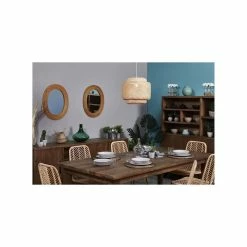 Le moins cher 🔥 Paris prix BALI Suspension bambou - Armature Ø 40 x H 35 cm - Hauteur fil 115 cm - E27 60W 👍 -Optonica Soldes 3248118550827 2