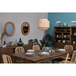 Le moins cher 🔥 Paris prix BALI Suspension bambou - Armature Ø 40 x H 35 cm - Hauteur fil 115 cm - E27 60W 👍 -Optonica Soldes 3248118550827 6