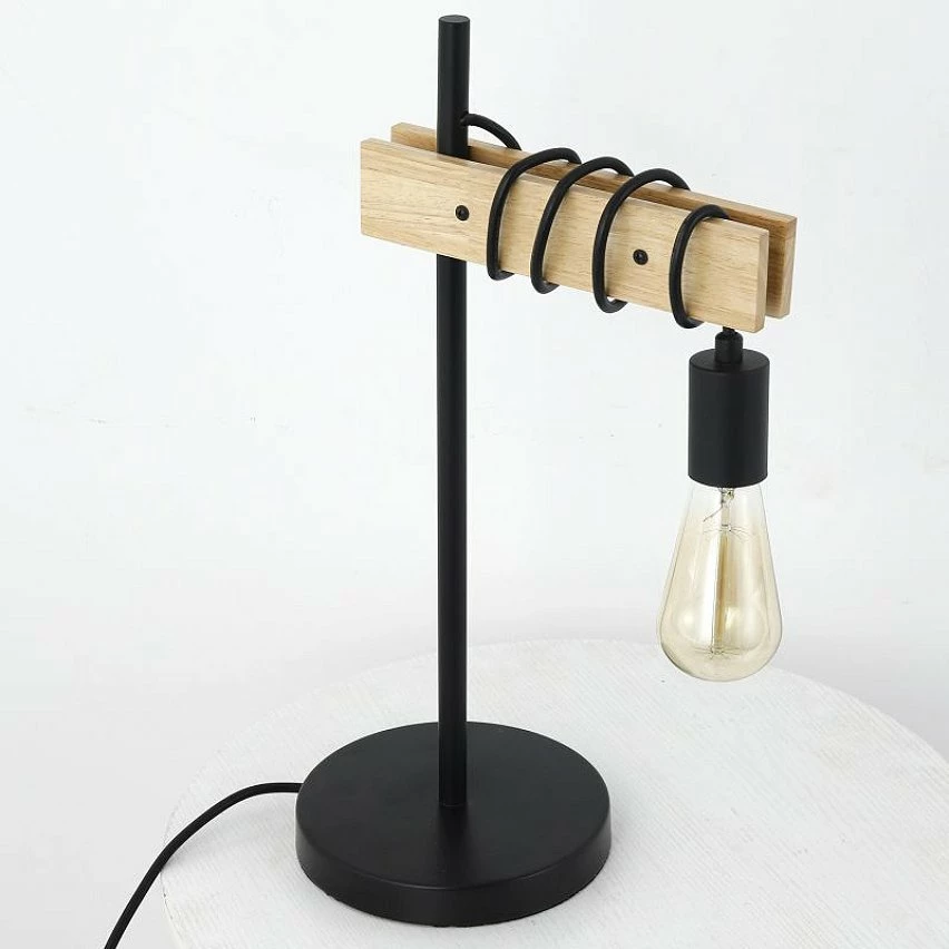 Meilleure affaire ✨ Paris prix Lampe à Poser Design "Ryanha" 48cm Noir 🛒 2 Meilleure affaire ✨ Paris prix Lampe à Poser Design "Ryanha" 48cm Noir 🛒 – Image 2