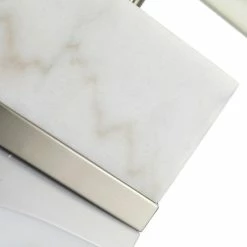 Bon marché 🌟 Paris prix Lampe à Poser "Legari" 49cm Blanc & Argent 🎁 -Optonica Soldes 3327480055267 4