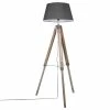 Acheter 🎉 Atmosphera Lampadaire trépied RUNO GRIS H145cm ⭐