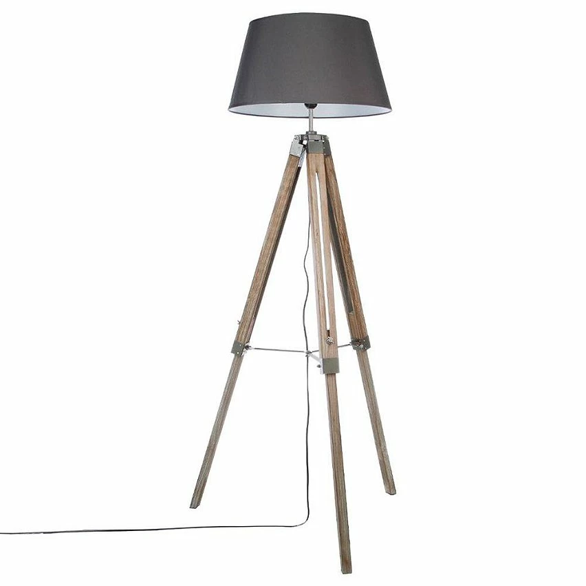 Acheter đ Atmosphera Lampadaire trĂ©pied RUNO GRIS H145cm â 1 Acheter đ Atmosphera Lampadaire trĂ©pied RUNO GRIS H145cm â