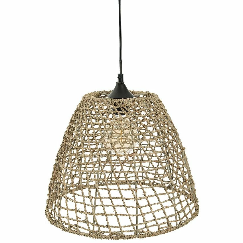 Remise ⭐ Atmosphera Suspension cône en rotin D33 cm ✨ 1 Remise ⭐ Atmosphera Suspension cône en rotin D33 cm ✨