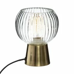 Vente flash ✔️ Atmosphera Lampe en verre Laye H19.5 😉