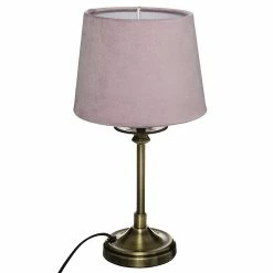 Remise ❤️ Atmosphera Lampe droite Bue rose H35 🎁