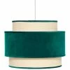 De gros ⌛ Atmosphera Suspension velours Tika D38 vert 🧨