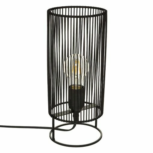 Budget 😉 Atmosphera Lampe Nora noir H30 😀 -Optonica Soldes 3482731455910 1
