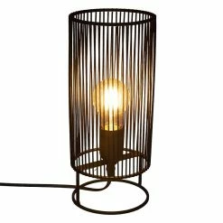 Budget 😉 Atmosphera Lampe Nora noir H30 😀 -Optonica Soldes 3482731455910 4