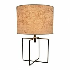Offres 🛒 Ostaria Lampe Mapmonde blanc ⭐ -Optonica Soldes 3482731472771 3