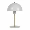Meilleur prix 🛒 Ostaria Lampe métal Lydia blanche dorée 🔔