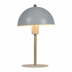 Meilleur prix 🛒 Ostaria Lampe métal Lydia blanche dorée 🔔 -Optonica Soldes 3482731475642 3