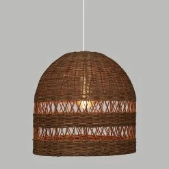 Sortie 🥰 Atmosphera Suspension rotin Lyna naturel D38 ⌛ -Optonica Soldes 3482731498214 3