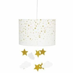 Promo âïž Suspension Nuages blanc et ocre Atmosphera - Blanc đ