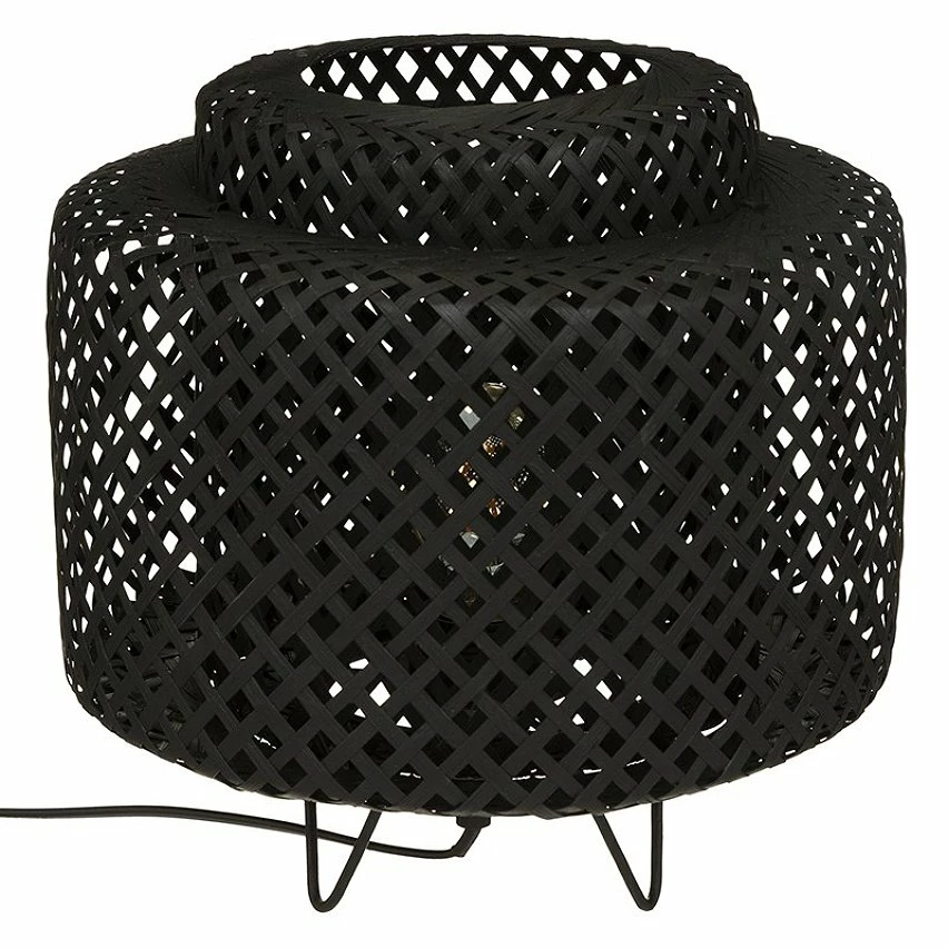 Offres đ„ Lampe en bambou Liby noir Atmosphera - Noir â 1 Offres đ„ Lampe en bambou Liby noir Atmosphera - Noir â