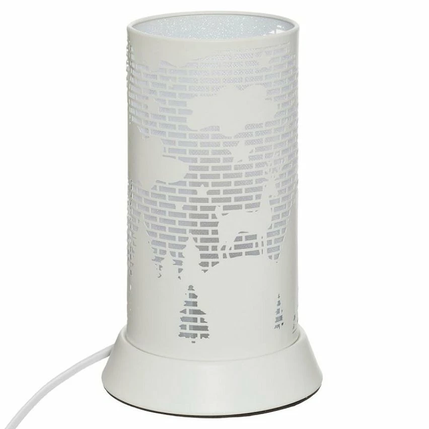 Sortie 🧨 Atmosphera Lampe à Poser pour Enfant "Décor" 20cm Blanc ❤️ 1 Sortie 🧨 Atmosphera Lampe à Poser pour Enfant "Décor" 20cm Blanc ❤️