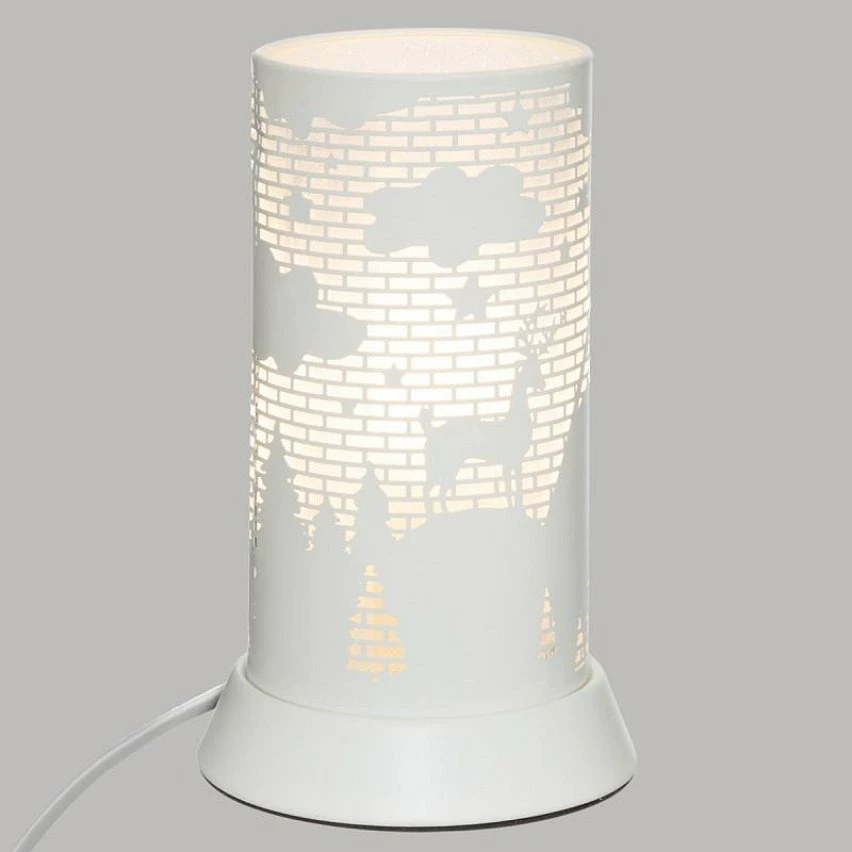 Sortie 🧨 Atmosphera Lampe à Poser pour Enfant "Décor" 20cm Blanc ❤️ 2 Sortie 🧨 Atmosphera Lampe à Poser pour Enfant "Décor" 20cm Blanc ❤️ – Image 2