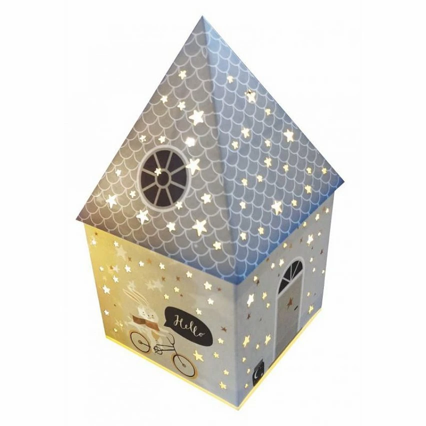 Grosses soldes đ Atmosphera Lampe Ă Poser Enfant "Maison" 21cm Gris â 6 Grosses soldes đ Atmosphera Lampe Ă Poser Enfant "Maison" 21cm Gris â â Image 6