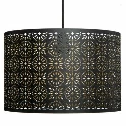 Acheter ⌛ Suspension noir Gypsy métal ajouré D33 Atmosphera - Noir ✨ -Optonica Soldes 3560233816894 1