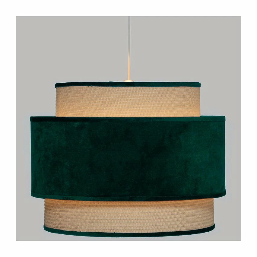 Top 10 🎉 Atmosphera Luminaire Suspension en Velours Rouge D 38 cm 👍 2 Top 10 🎉 Atmosphera Luminaire Suspension en Velours Rouge D 38 cm 👍 – Image 2