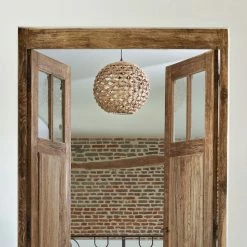 Meilleure affaire ⌛ Atmosphera Luminaire Suspension en Fibre naturelle D 38 cm 🎉 -Optonica Soldes 3560233817259 5