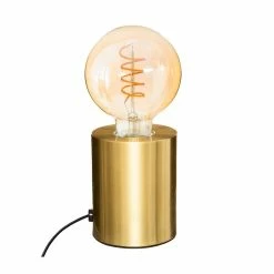 Promo 😉 Atmosphera Lampe à Poser "Tube" 10cm Noir ✔️ -Optonica Soldes 3560233817600 1