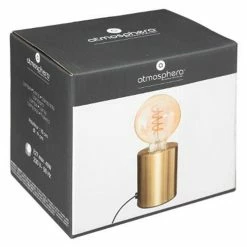 Promo 😉 Atmosphera Lampe à Poser "Tube" 10cm Noir ✔️ -Optonica Soldes 3560233817600 2