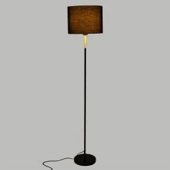 Budget 👍 Atmosphera Lampadaire Design "Jule" 151cm Noir 🌟 -Optonica Soldes 3560233817662 3