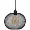 Meilleure affaire 🔔 Atmosphera Lampe Suspension en Métal "Emie" 25cm Noir 💯