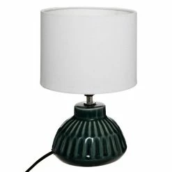 Bon marché 🤩 Atmosphera Lampe à Poser Design "Paty" 28cm Beige 😍