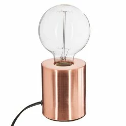 Promo 😉 Atmosphera Lampe à Poser "Tube" 10cm Noir ✔️ -Optonica Soldes 3560234523081 1