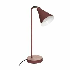 Meilleur prix 💯 Atmosphera Lampe à poser en Métal Prune H 45.5 cm ✨ -Optonica Soldes 3560237548265 1