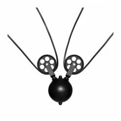 Bon marché 🧨 Suspension double métal L120 Ezio noir Atmosphera - Noir 👍 -Optonica Soldes 3560237548548 4