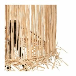 De gros ❤️ Atmosphera Lampe Trépied en métal et Abat jour en Raphia H 49 cm 🛒 -Optonica Soldes 3560237548593 3