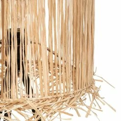 De gros ❤️ Atmosphera Lampe Trépied en métal et Abat jour en Raphia H 49 cm 🛒 -Optonica Soldes 3560237548593 5