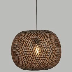 Sortie 😀 Suspension en bambou D45 Sinai Atmosphera - Bambou 🤩 -Optonica Soldes 3560237548708 3