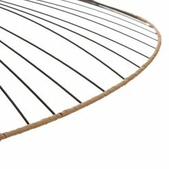 Offres ⭐ Suspension métal et rotin Alara D69 Atmosphera - Noir 👏 -Optonica Soldes 3560237548821 5