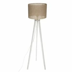 Le moins cher ✔️ Lampadaire trépied Elva H143 Atmosphera - Lin 🎁