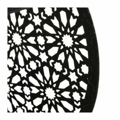 Acheter ✨ Atmosphera Lampe à poser ronde en Métal Noir D 22 cm 😉 -Optonica Soldes 3560237586168 3