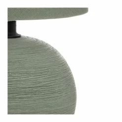 Meilleure affaire 😉 Atmosphera Lampe en Céramique Pied Boule striée Vert Kaki H 24.5 cm 🎉 -Optonica Soldes 3560237586182 2