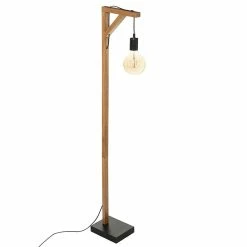 Sortie 😍 Lampadaire bois angle droit H148 Wild Atmosphera turel 🛒