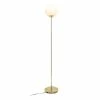 Bon marché 🛒 Atmosphera Lampadaire Boule Design "Dris" 134cm Or ✔️