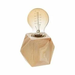 Meilleure affaire 😀 Atmosphera Lampe origami Socle en bois 😀