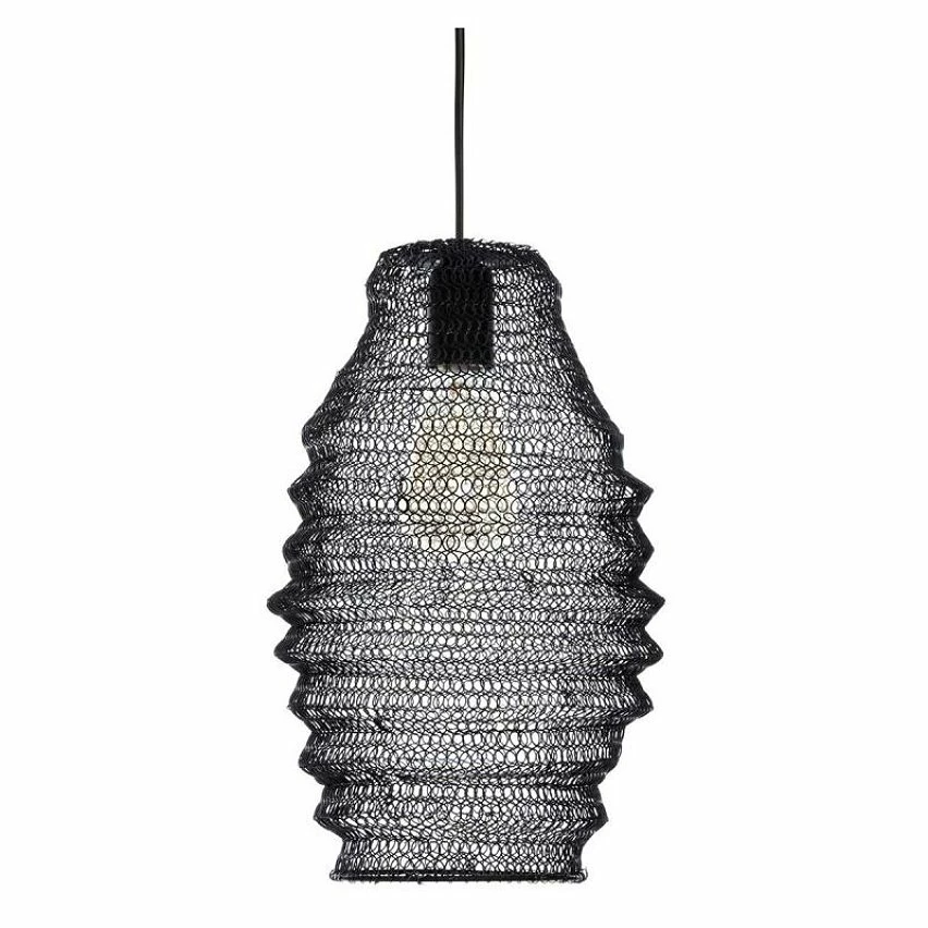 Budget đ Atmosphera Suspension Design Maille en Fer "Ali" 36cm Noir â€ïž 1 Budget đ Atmosphera Suspension Design Maille en Fer "Ali" 36cm Noir â€ïž