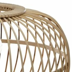 Sortie 🎁 Atmosphera Lampe à Poser Bambou "Eads" 34cm Naturel ❤️ -Optonica Soldes 3560238663035 3