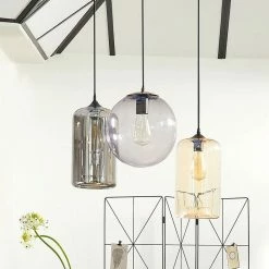 Top 10 🧨 Atmosphera Lampe Suspension en Verre Fumé "Boule" 25cm Gris ❤️ 6 Top 10 🧨 Atmosphera Lampe Suspension en Verre Fumé "Boule" 25cm Gris ❤️ -Optonica Soldes 3560238665756 3