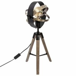 Nouveau 😍 Lampe Bois Métal - Atmosphera ✨