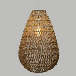 Meilleur prix ⌛ Atmosphera Lampe Suspension Design "Etel" 55cm Naturel 🥰 -Optonica Soldes 3560238704189 4